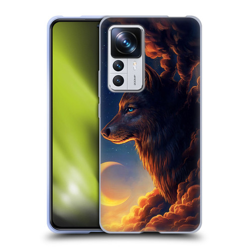 Jonas "JoJoesArt" Jödicke Wildlife 2 Golden Moon Soft Gel Case for Xiaomi 12T Pro