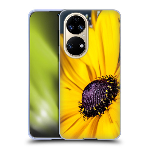 PLdesign Flowers And Leaves Daisy Soft Gel Case for Huawei P50