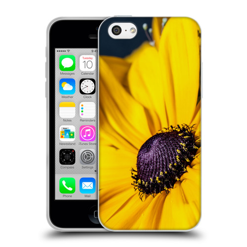 PLdesign Flowers And Leaves Daisy Soft Gel Case for Apple iPhone 5c