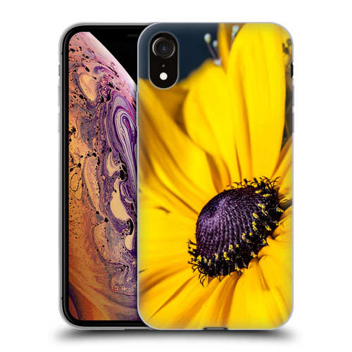 PLdesign Flowers And Leaves Daisy Soft Gel Case for Apple iPhone XR