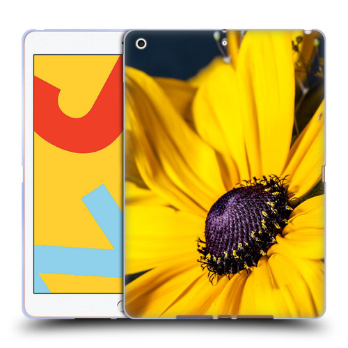 PLdesign Flowers And Leaves Daisy Soft Gel Case for Apple iPad 10.2 2019/2020/2021