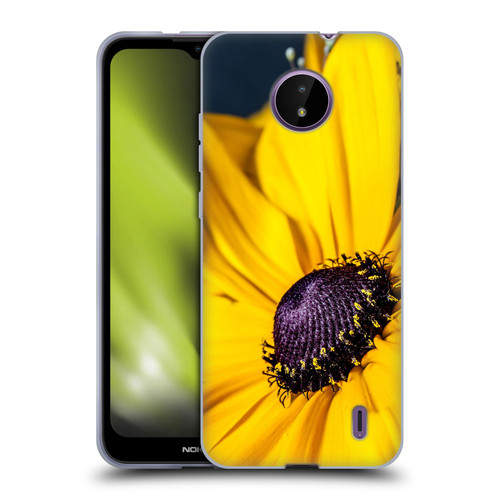 PLdesign Flowers And Leaves Daisy Soft Gel Case for Nokia C10 / C20