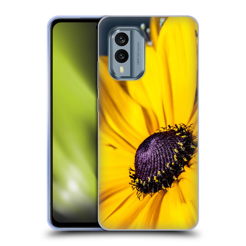 PLdesign Flowers And Leaves Daisy Soft Gel Case for Nokia X30