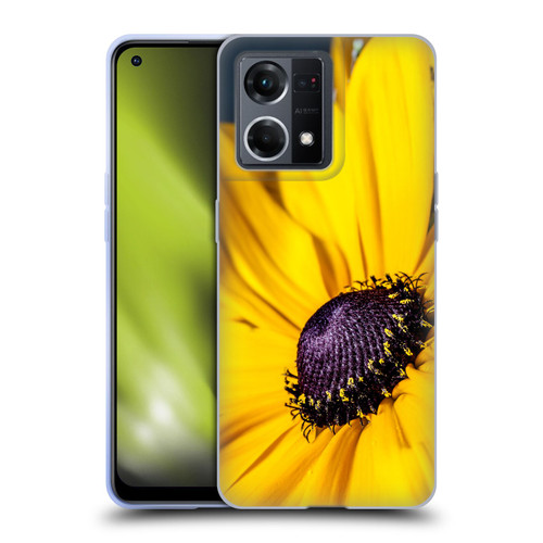 PLdesign Flowers And Leaves Daisy Soft Gel Case for OPPO Reno8 4G