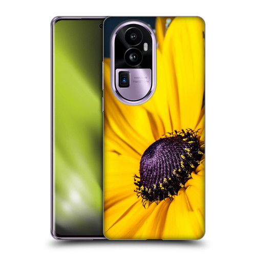PLdesign Flowers And Leaves Daisy Soft Gel Case for OPPO Reno10 Pro+
