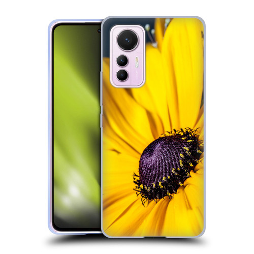 PLdesign Flowers And Leaves Daisy Soft Gel Case for Xiaomi 12 Lite