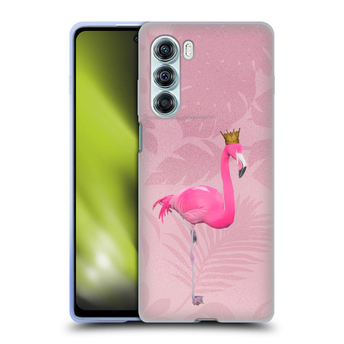 LebensArt Assorted Designs Flamingo King Soft Gel Case for Motorola Edge S30 / Moto G200 5G