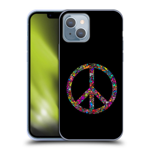 LebensArt Contexts Peace Soft Gel Case for Apple iPhone 14