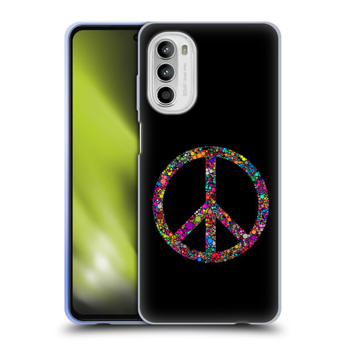 LebensArt Contexts Peace Soft Gel Case for Motorola Moto G52