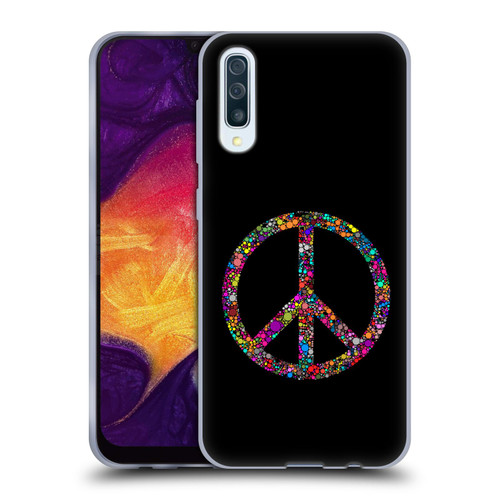 LebensArt Contexts Peace Soft Gel Case for Samsung Galaxy A50/A30s (2019)