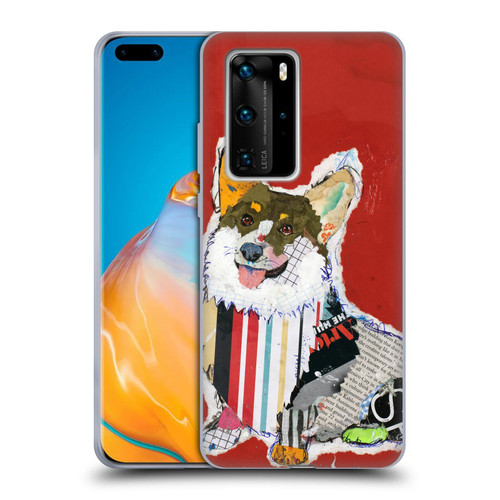 Michel Keck Dogs 2 Corgi Soft Gel Case for Huawei P40 Pro / P40 Pro Plus 5G
