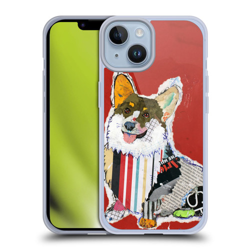 Michel Keck Dogs 2 Corgi Soft Gel Case for Apple iPhone 14