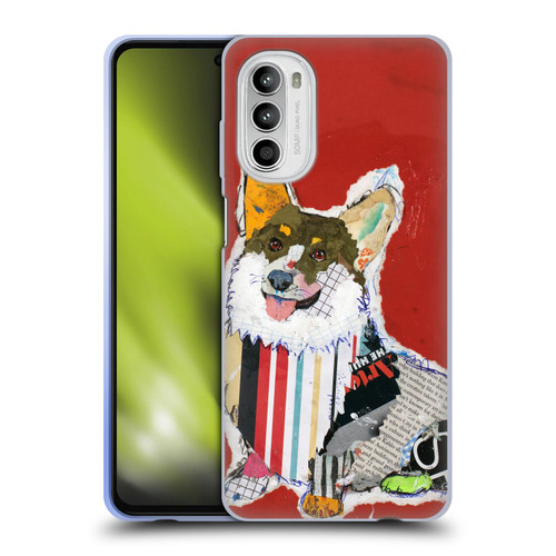 Michel Keck Dogs 2 Corgi Soft Gel Case for Motorola Moto G52