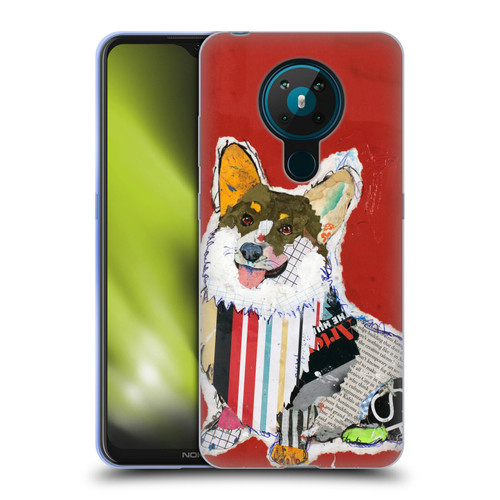 Michel Keck Dogs 2 Corgi Soft Gel Case for Nokia 5.3