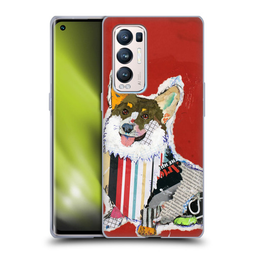 Michel Keck Dogs 2 Corgi Soft Gel Case for OPPO Find X3 Neo / Reno5 Pro+ 5G