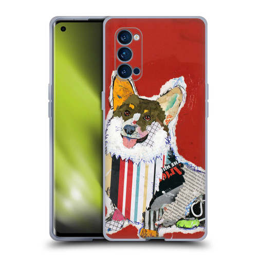 Michel Keck Dogs 2 Corgi Soft Gel Case for OPPO Reno 4 Pro 5G