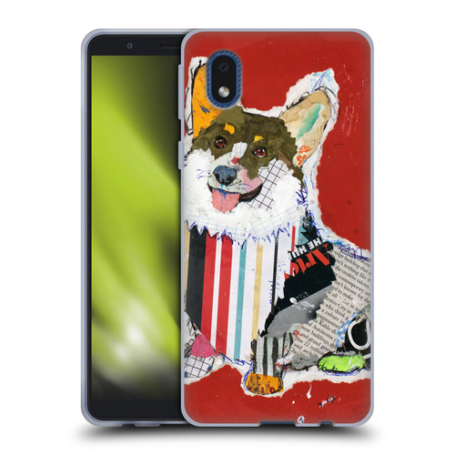 Michel Keck Dogs 2 Corgi Soft Gel Case for Samsung Galaxy A01 Core (2020)