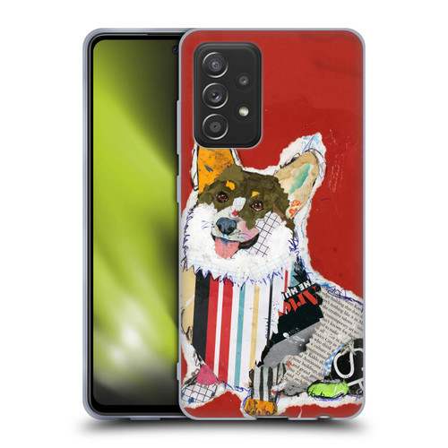 Michel Keck Dogs 2 Corgi Soft Gel Case for Samsung Galaxy A52 / A52s / 5G (2021)
