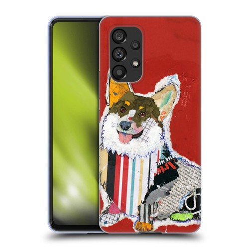 Michel Keck Dogs 2 Corgi Soft Gel Case for Samsung Galaxy A53 5G (2022)