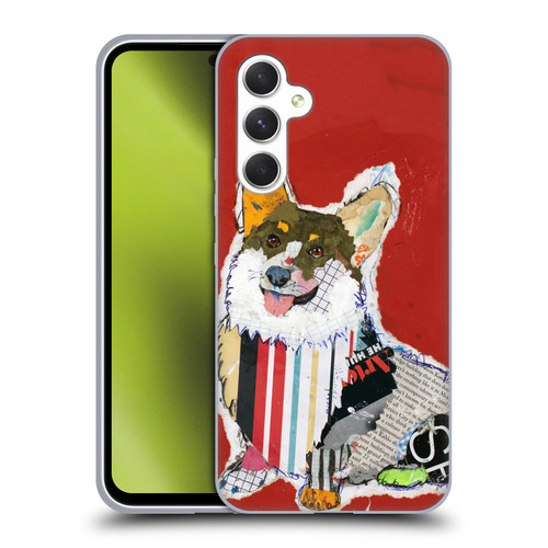Michel Keck Dogs 2 Corgi Soft Gel Case for Samsung Galaxy A54 5G