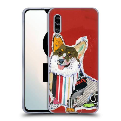 Michel Keck Dogs 2 Corgi Soft Gel Case for Samsung Galaxy A90 5G (2019)