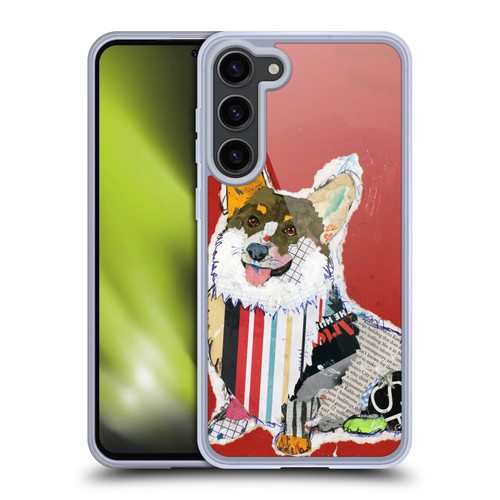 Michel Keck Dogs 2 Corgi Soft Gel Case for Samsung Galaxy S23+ 5G