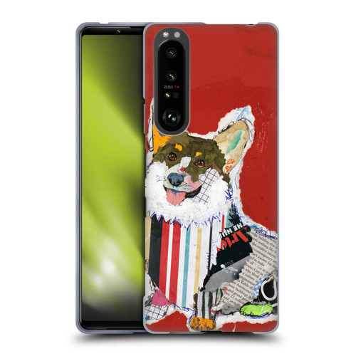 Michel Keck Dogs 2 Corgi Soft Gel Case for Sony Xperia 1 III