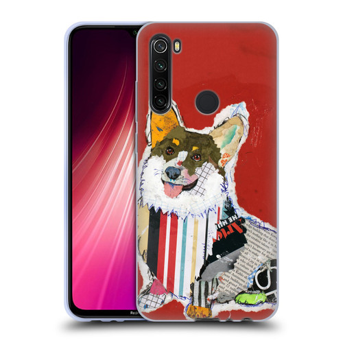 Michel Keck Dogs 2 Corgi Soft Gel Case for Xiaomi Redmi Note 8T