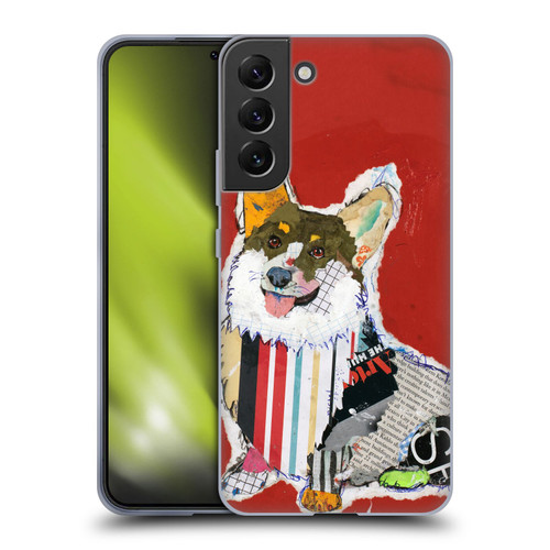 Michel Keck Dogs 2 Corgi Soft Gel Case for Samsung Galaxy S22+ 5G