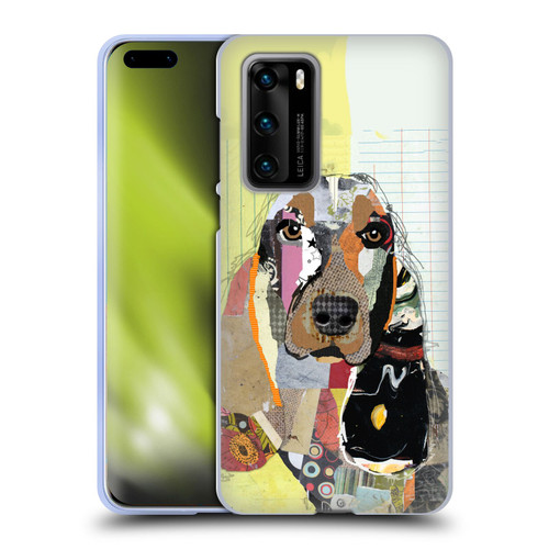 Michel Keck Dogs Basset Hound Soft Gel Case for Huawei P40 5G