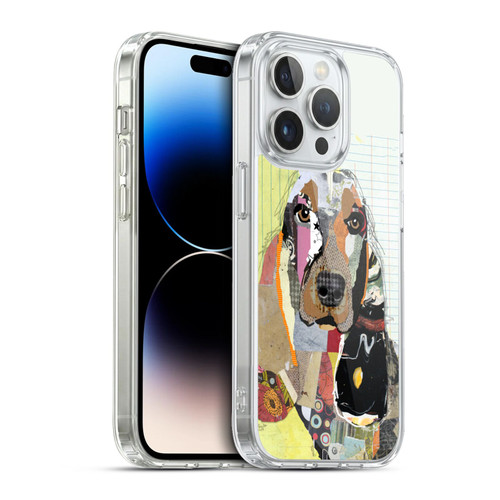 Michel Keck Dogs Basset Hound Soft Gel Case for Apple iPhone 13 Pro & MagSafe