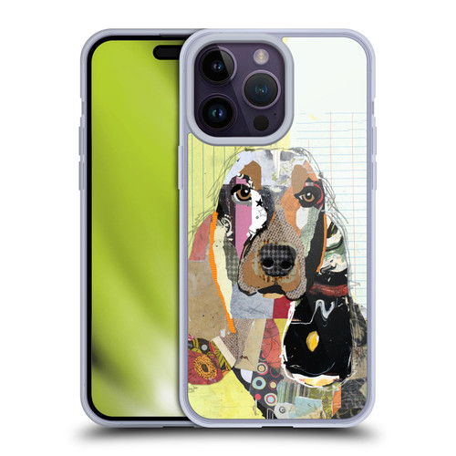 Michel Keck Dogs Basset Hound Soft Gel Case for Apple iPhone 14 Pro Max