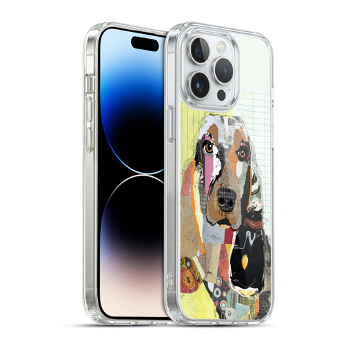 Michel Keck Dogs Basset Hound Soft Gel Case for Apple iPhone 14 Pro Max & MagSafe
