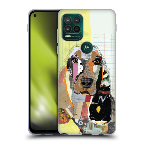 Michel Keck Dogs Basset Hound Soft Gel Case for Motorola Moto G Stylus 5G 2021