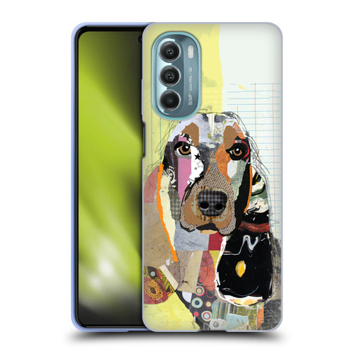 Michel Keck Dogs Basset Hound Soft Gel Case for Motorola Moto G Stylus 5G (2022)