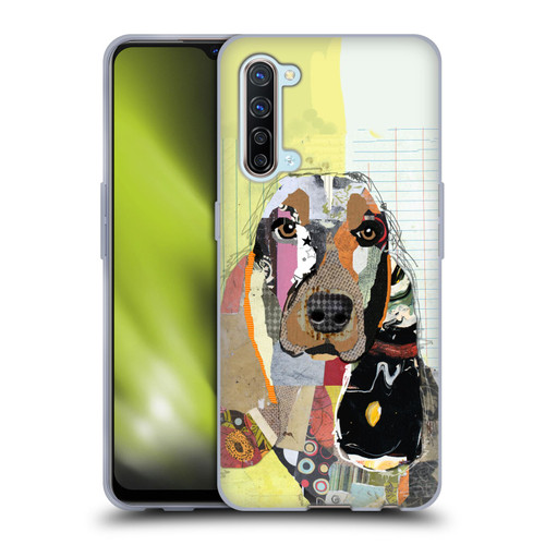 Michel Keck Dogs Basset Hound Soft Gel Case for OPPO Find X2 Lite 5G