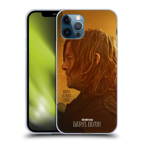 The Walking Dead: Daryl Dixon Key Art Hope Is Not Lost Soft Gel Case for Apple iPhone 12 / iPhone 12 Pro