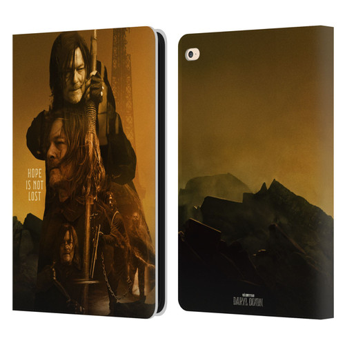 The Walking Dead: Daryl Dixon Key Art Double Exposure Leather Book Wallet Case Cover For Apple iPad Air 2 (2014)