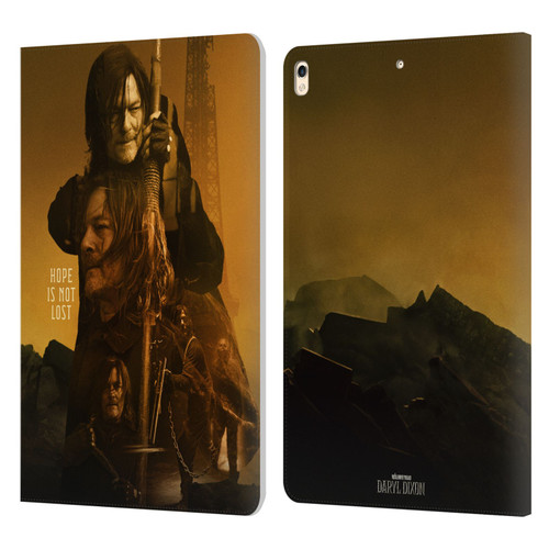 The Walking Dead: Daryl Dixon Key Art Double Exposure Leather Book Wallet Case Cover For Apple iPad Pro 10.5 (2017)