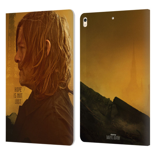 The Walking Dead: Daryl Dixon Key Art Hope Is Not Lost Leather Book Wallet Case Cover For Apple iPad Pro 10.5 (2017)
