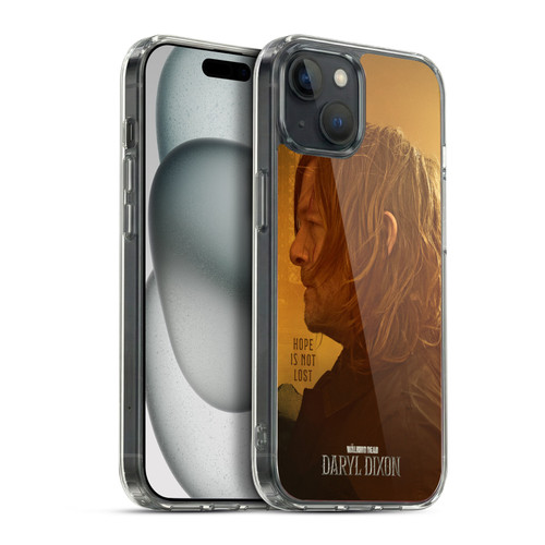 The Walking Dead: Daryl Dixon Key Art Hope Is Not Lost Soft Gel Case for Apple iPhone 15 Plus & MagSafe
