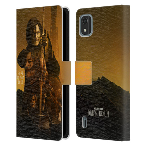 The Walking Dead: Daryl Dixon Key Art Double Exposure Leather Book Wallet Case Cover For Nokia C2 2nd Edition