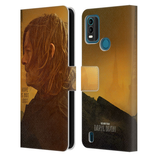 The Walking Dead: Daryl Dixon Key Art Hope Is Not Lost Leather Book Wallet Case Cover For Nokia G11 Plus