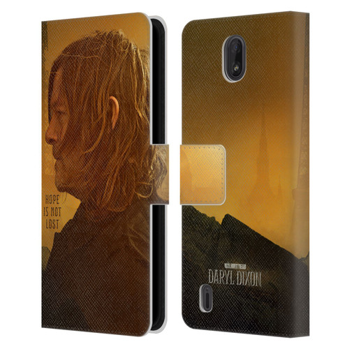 The Walking Dead: Daryl Dixon Key Art Hope Is Not Lost Leather Book Wallet Case Cover For Nokia C01 Plus/C1 2nd Edition