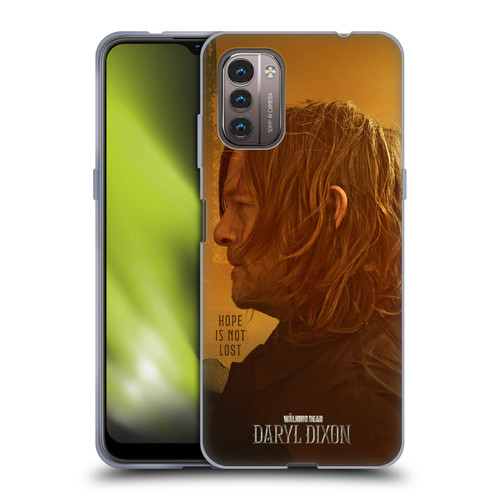 The Walking Dead: Daryl Dixon Key Art Hope Is Not Lost Soft Gel Case for Nokia G11 / G21
