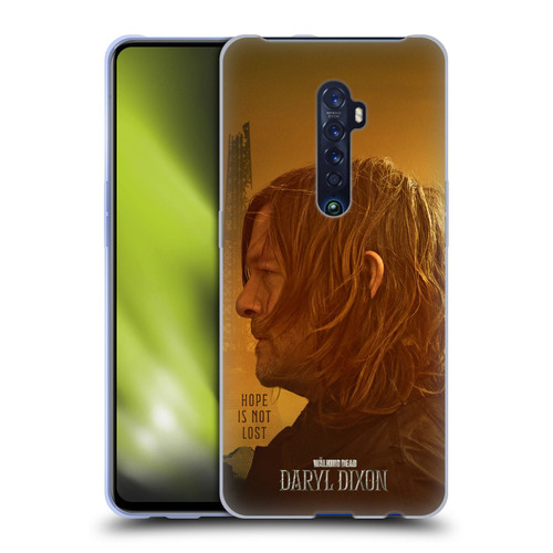 The Walking Dead: Daryl Dixon Key Art Hope Is Not Lost Soft Gel Case for OPPO Reno 2