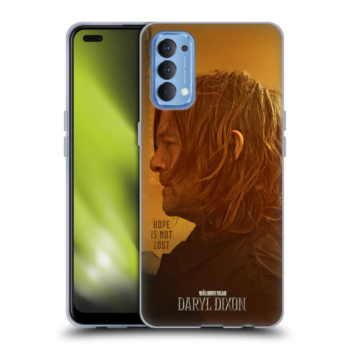 The Walking Dead: Daryl Dixon Key Art Hope Is Not Lost Soft Gel Case for OPPO Reno 4 5G
