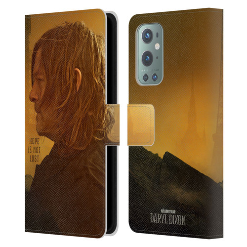 The Walking Dead: Daryl Dixon Key Art Hope Is Not Lost Leather Book Wallet Case Cover For OnePlus 9