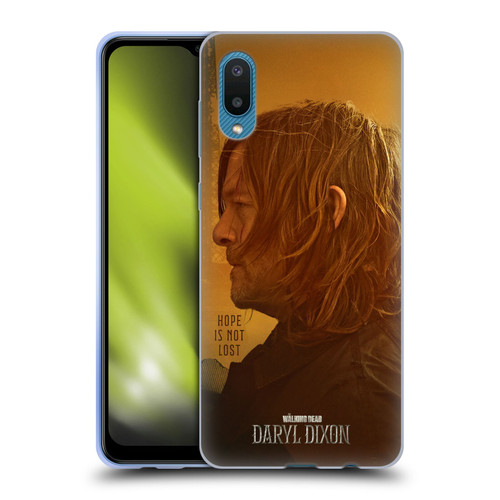 The Walking Dead: Daryl Dixon Key Art Hope Is Not Lost Soft Gel Case for Samsung Galaxy A02/M02 (2021)