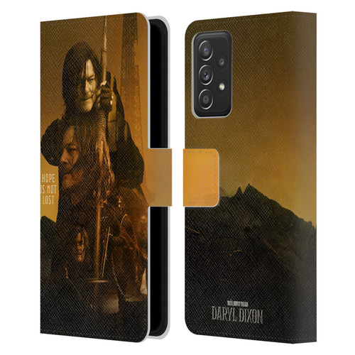 The Walking Dead: Daryl Dixon Key Art Double Exposure Leather Book Wallet Case Cover For Samsung Galaxy A53 5G (2022)